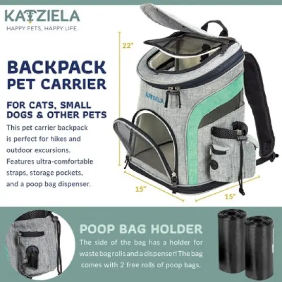 Voyager Backpack For Dogs Cats Animals image {1}