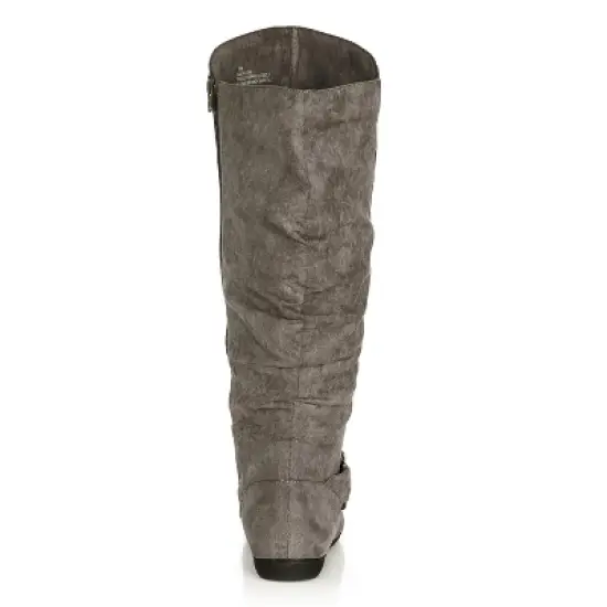 Women's WIDE FIT Sasha Tall Boot - gray | CLOUDWALKERS image {1}