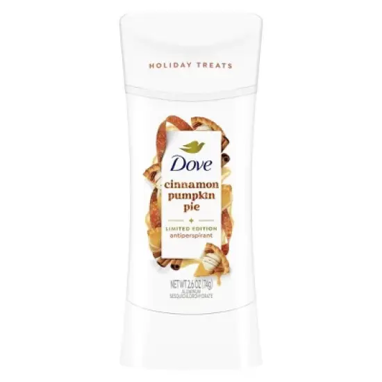 Dove Beauty Limited Edition Fall Holiday Treat Antiperspirant & Deodorant Stick - Cinnamon Pumpkin Pie - 2.6oz image {6}