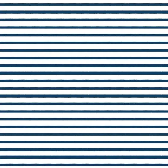French Seam Slipcover Headboard in Nautical Stripe Navy - Cloth & Company image {4}
