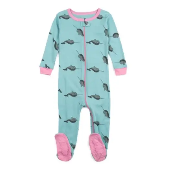 Leveret Footed Sleeper Cotton Boys Pajamas image {7}