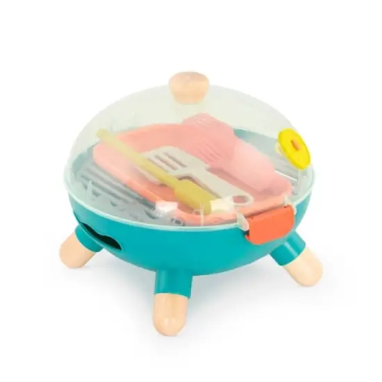B. toys Toy Grill & Play Food - Mini Chef - BBQ Grill Playset image {4}