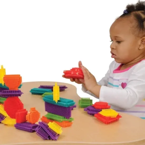 Edushape Young Brix - Soft Flexible Bristled Blocks - 36 Pieces image {2}