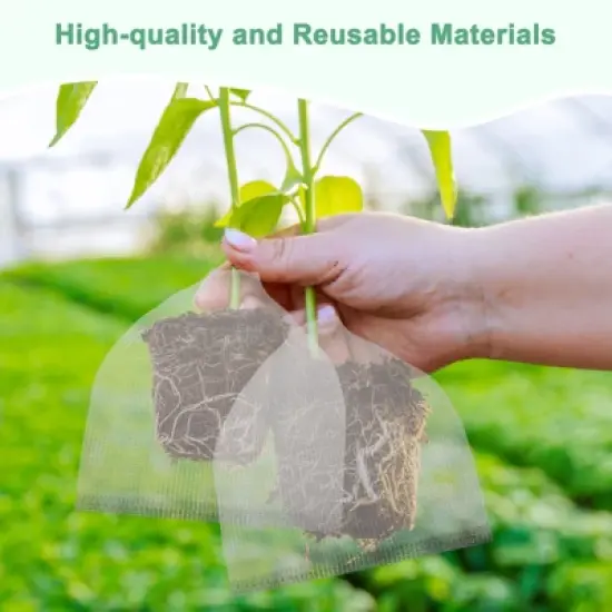 Unique Bargains Plant Root Protector 304 Stainless Steel Durable Multipurpose Use Garden Netting 12 x 6 Inch 2 Packs image {3}