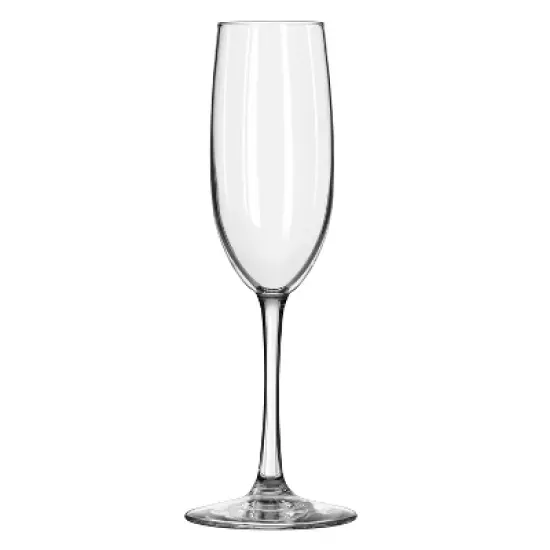 Libbey Entertaining Essentials Flute Glasses, 8 ounce, Set of 6 image {2}