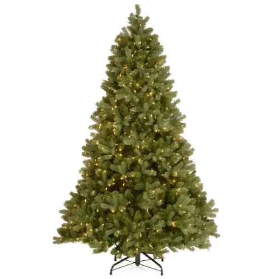 Prelit Feel Real Downswept Douglas Fir Artificial Christmas Tree Clear Lights - National Tree Company image {8}