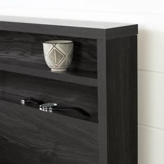 Full/Queen Tao Headboard Gray Oak - South Shore image {3}
