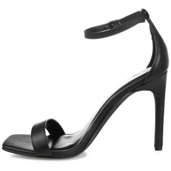 Journee Collection Womens Everton Tru Comfort Foam Open Toe High Stiletto Pumps image {1}