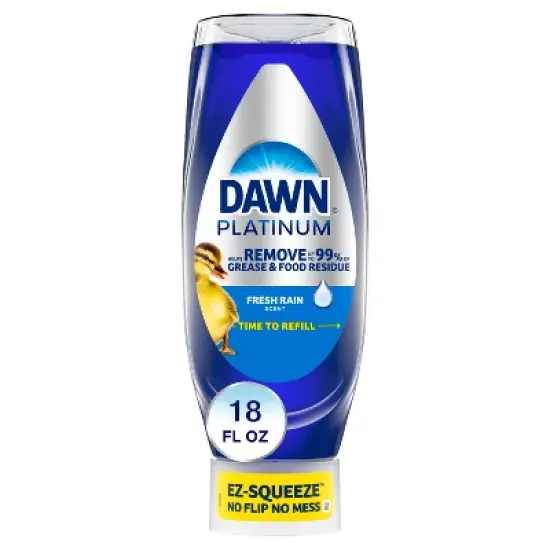 Dawn Platinum Ez-Squeeze Dishwashing Liquid Dish Soap - 18 fl oz image {15}