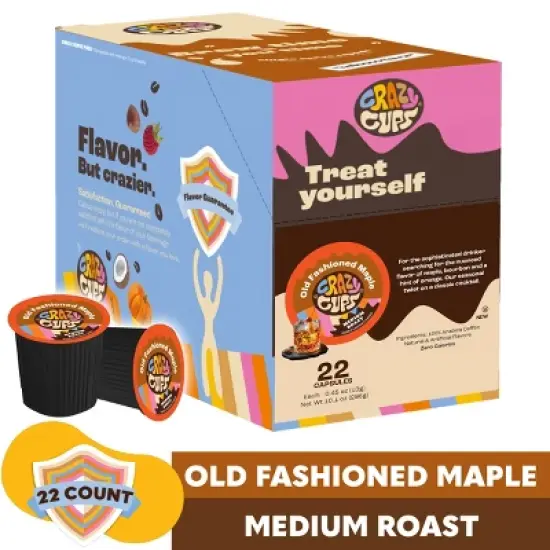 Old Fashioned Maple Flavored Coffee Pods image {2}