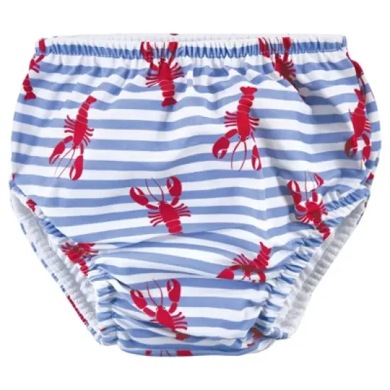 Hudson Baby Infant and Toddler Boy Swim Diapers, Anchors image {2}