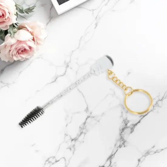 Unique Bargains Compact Eyelash Brush 1 Pc image {3}
