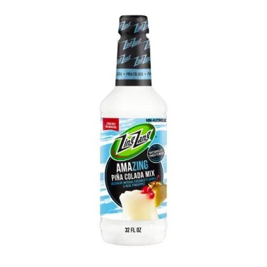 Zing Zang Pina Colada Mix - 32 fl oz Bottle image {9}