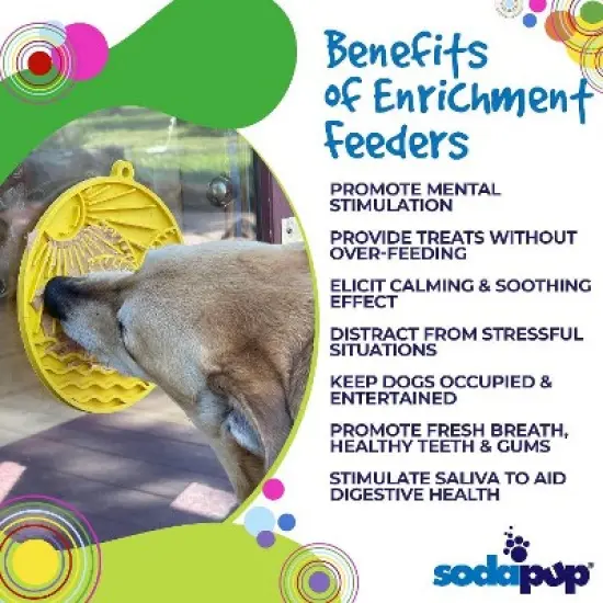 Sun n' Sea eMat Enrichment Lick Mat With Suction Cups image {3}