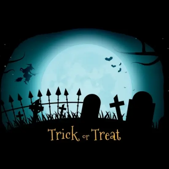 Men's Design By Humans Trick or treat By darkstroke Tank Top image {1}