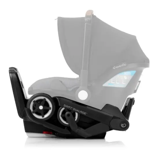 Evenflo Shyft DualRide Travel System with Carryall Storage image {7}