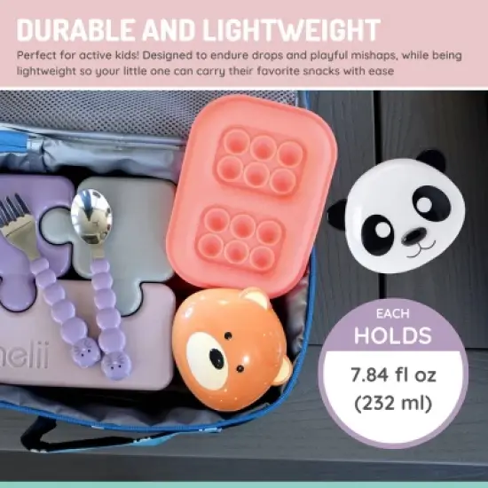 Melii Animal Snack Container - Panda image {2}