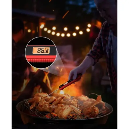 ThermoPro Waterproof Instant Read Grilling Thermometer image {2}
