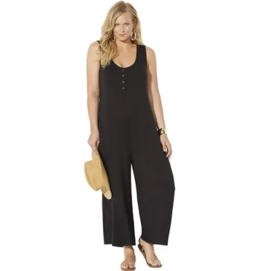 Swimsuits for All Women&rsquo;s Plus Size Isla Jumpsuit image {1}