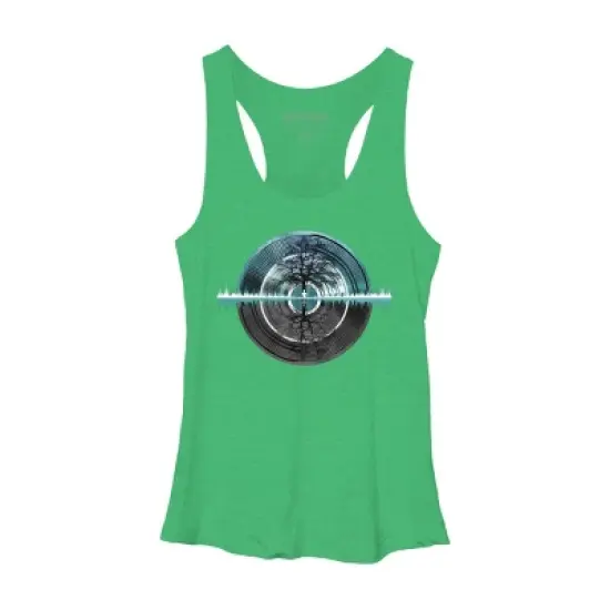Women's Design By Humans Returning To Silence By Maryedenoa Racerback Tank Top image {12}