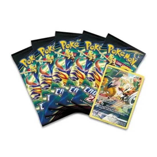 Pokemon Trading Card Game: Crown Zenith Tin - Galarian Zapdos image {2}