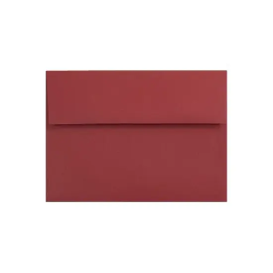 JAM Paper A6 Invitation Envelopes 4.75 x 6.5 Dark Red 157458 image {2}