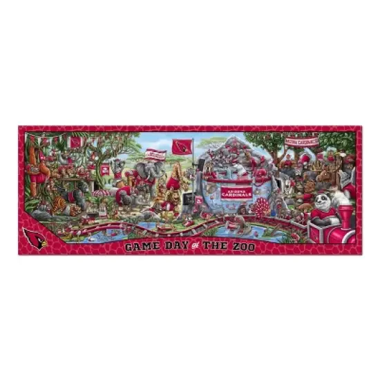 NFL Arizona Cardinals Game Day at the Zoo 500pc Puzzle image {1}