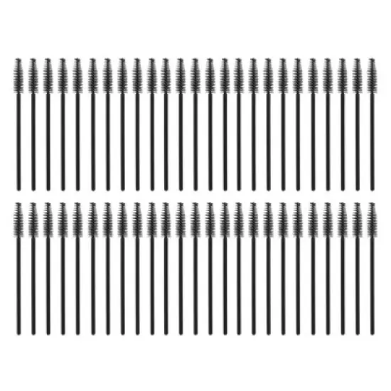 Unique Bargains Convenient Eyebrows Brushes 50 Pcs image {5}
