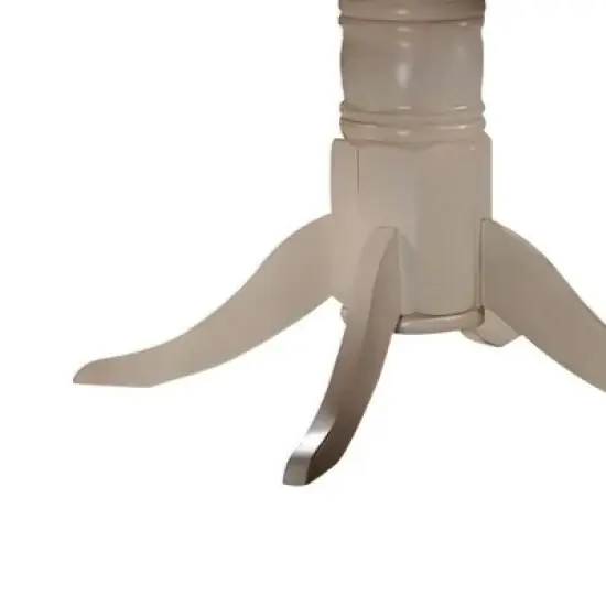 45" Dylan Dining Table Buttermilk/Oak - Acme Furniture image {2}