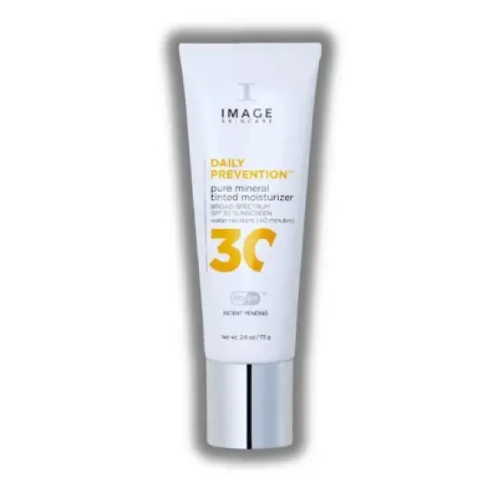 Image Skincare Daily Prevention Pure Mineral Tinted Moisturizer SPF30 | healthy finish while providing broad-spectrum - (2.6 oz) image {3}