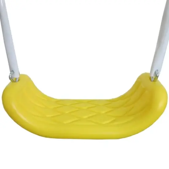 XDP Recreation Playground Galore Kids Outdoor Backyard Swing Set with Glider, Slide, 3 Swings, and Seesaw for Ages 3 to 8 Years image {3}