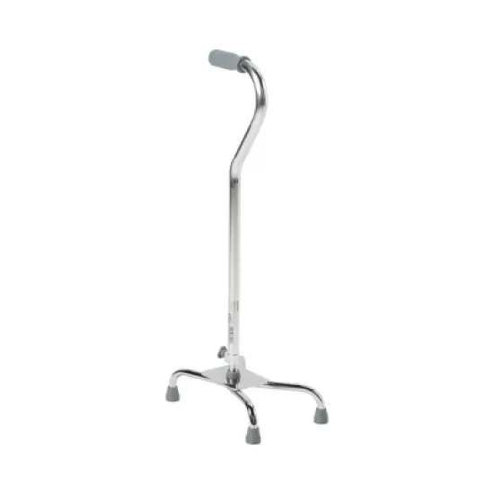 McKesson Quad Cane Adjustable Height - 300 lbs Capacity, 1 Count image {2}