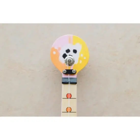 Buffalo Games TinkerTar Pink Floral Single String Guitar image {5}