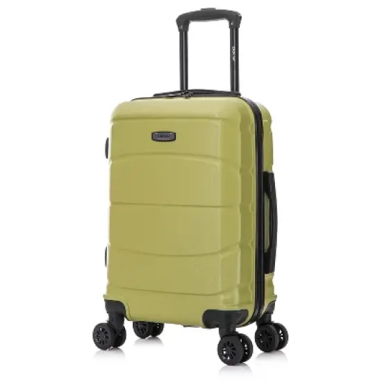 DUKAP Sense Lightweight Hardside Carry On Spinner Suitcase - Green image {16}