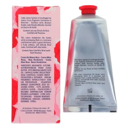 L'Occitane Rose Hand Cream 2.5 oz image {1}