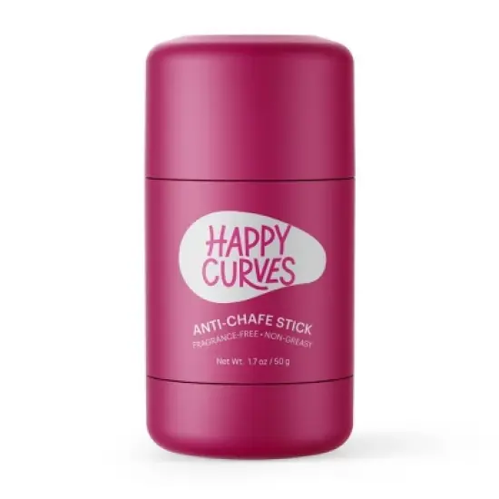 Happy Curves Anti Chafe Stick Deodorant - Fragrance Free - 1.7oz image {8}