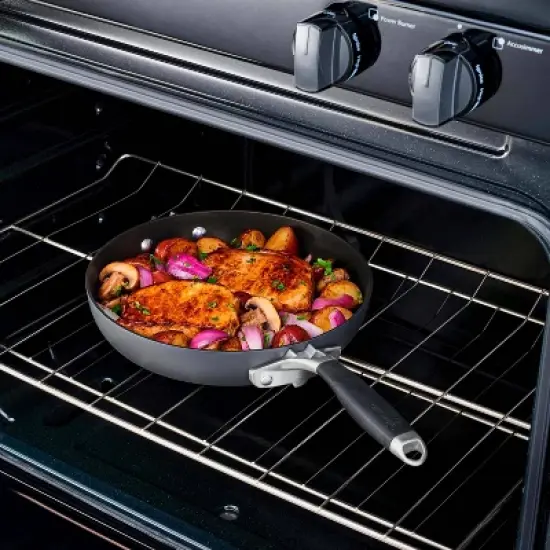 Select by Calphalon with AquaShield Nonstick 9pc Space-Saving Cookware Set: Stackable Pans, Stay-Cool Handles, Dishwasher-Safe image {3}