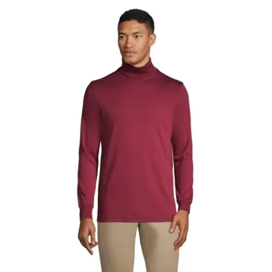 Lands' End Men's Super Soft Supima Turtleneck image {3}