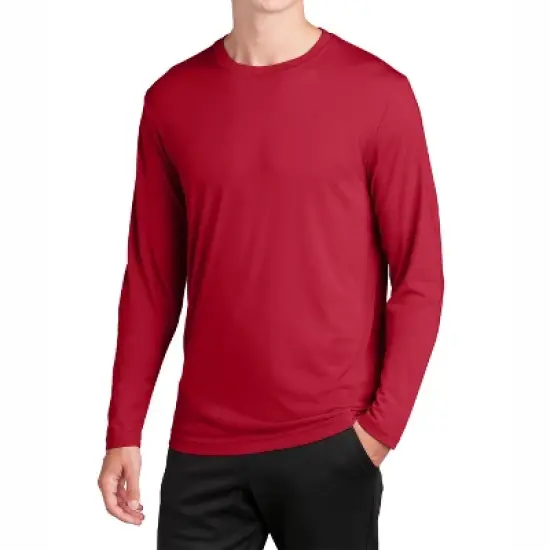 Mafoose Men's PosiCharge Competitor Cotton Touch Long Sleeve Tee image {5}