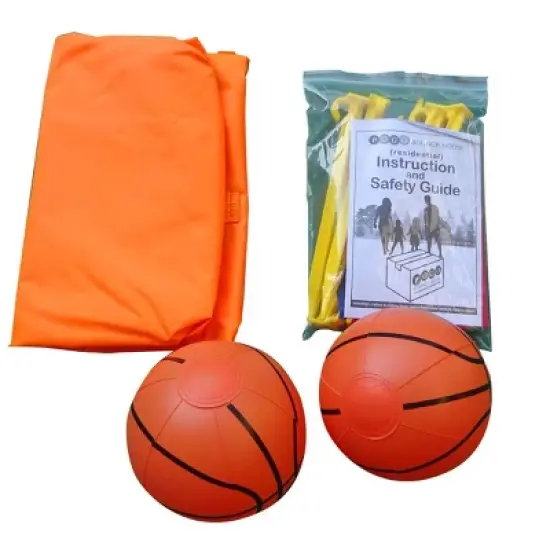 Pogo Bounce House Backyard Kids Sports Arena Inflatable Bounce House with Soccer Goal image {9}