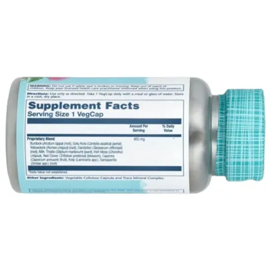 Solaray Skin Blend, SP-4&trade;, 100 VegCaps image {1}