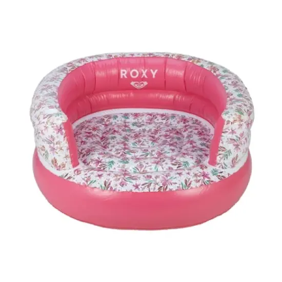 ROXY Round Floral Chair Float - White image {8}