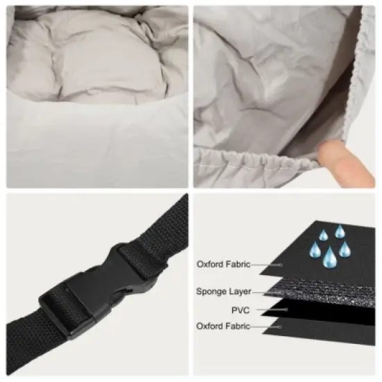 Unique Bargains Dog Car Seat with Straps image {3}