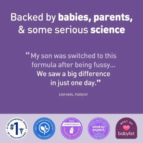 Enfamil NeuroPro Gentlease Powder Infant Formula - 27.4oz image {3}