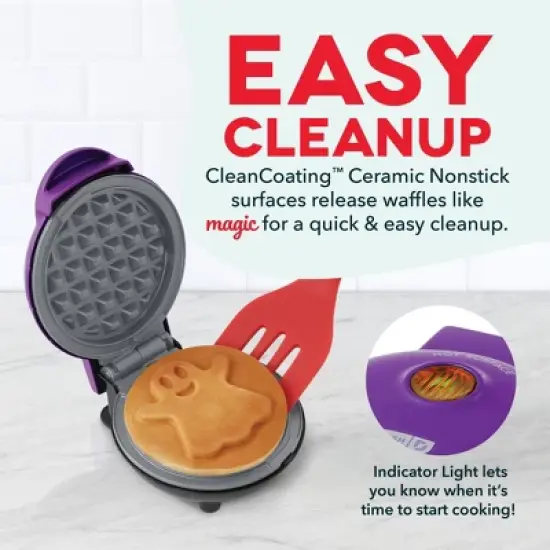 Dash Ghost Mini Waffle Maker image {5}