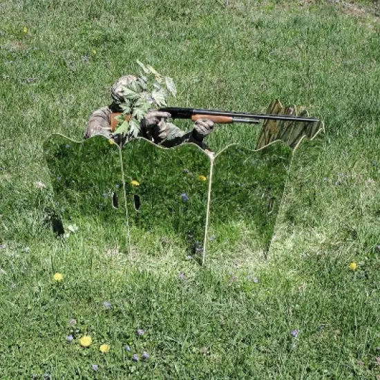 GhostBlind Runner Blind, 6-Panel Mirror Ground Hunting Blind image {6}