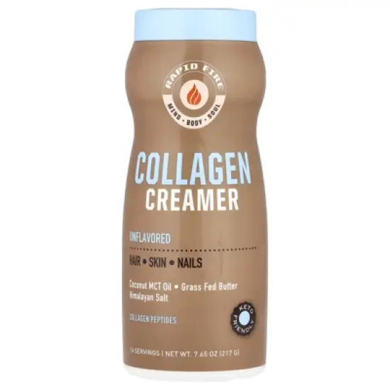 RAPIDFIRE Collagen Creamer, Unflavored, 7.65 oz (217 g) image {2}