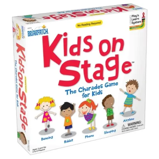 Briarpatch Kids On Stage: The Charades Game for Kids - Board Games for Kids & Families image {2}