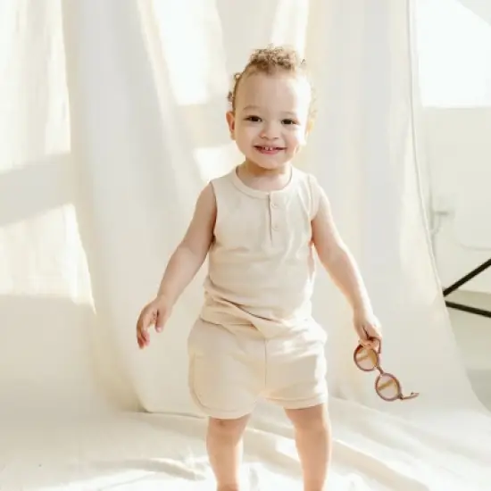 Goumikids Toddler Viscose from Bamboo + Organic Cotton Shorts image {3}