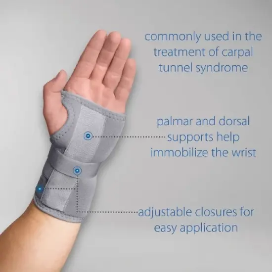 Swede-O Thermal Vent Carpal Tunnel Wrist Immobilizer Brace image {1}